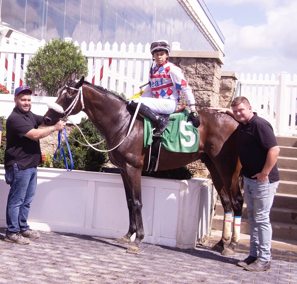 Trainer Bobby Leaf III Earns First Victory