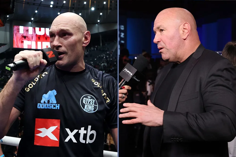 Tyson Fury reveals Dana White promoting Anthony Joshua fight
