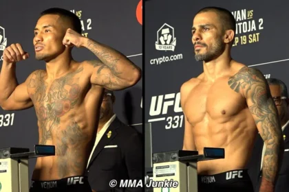 UFC 331: Joshua Van and Alexandre Pantoja Make Weight for Title Rematch
