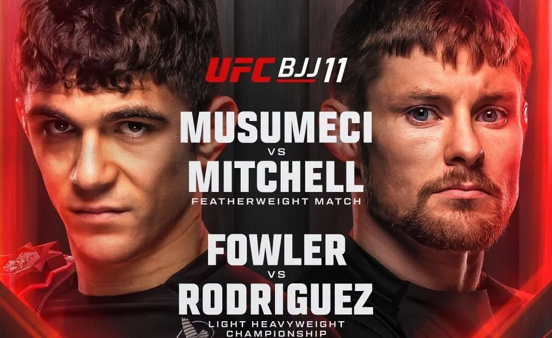 UFC BJJ 11: Mikey Musumeci vs. Bryce Mitchell live stream, results, and BJJ highlights