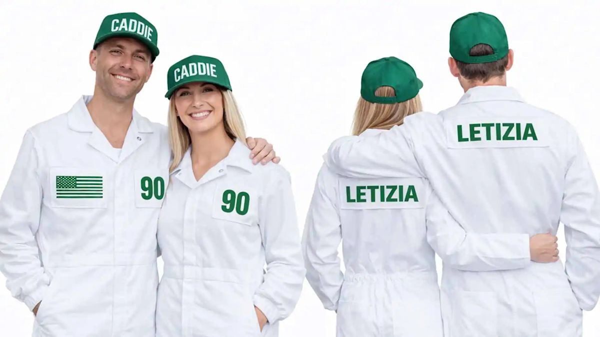 Ultimate golf costume unveiled for Halloween.