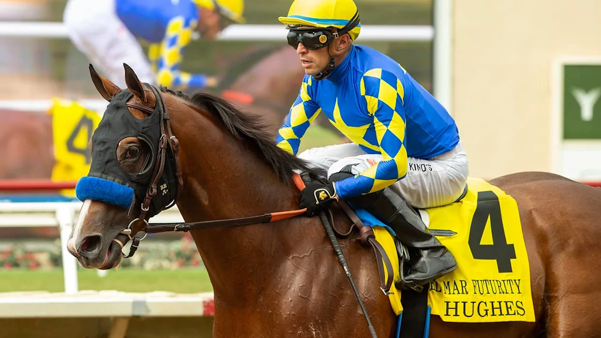 Undefeated Hughes Faces Distance Test in American Pharoah Race