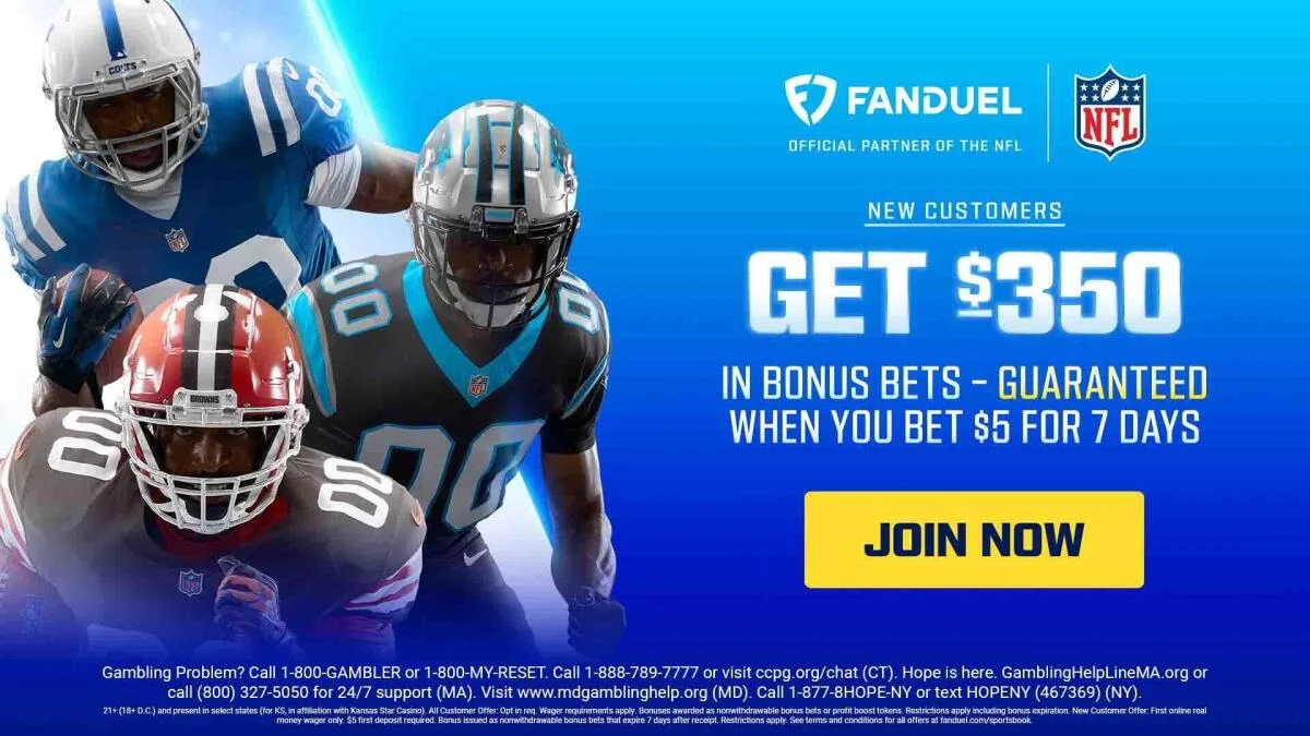 Use FanDuel promo code for $350 bonus bets on Lions-Bills, LSU-Ole Miss, NFL, MLB games Wednesday