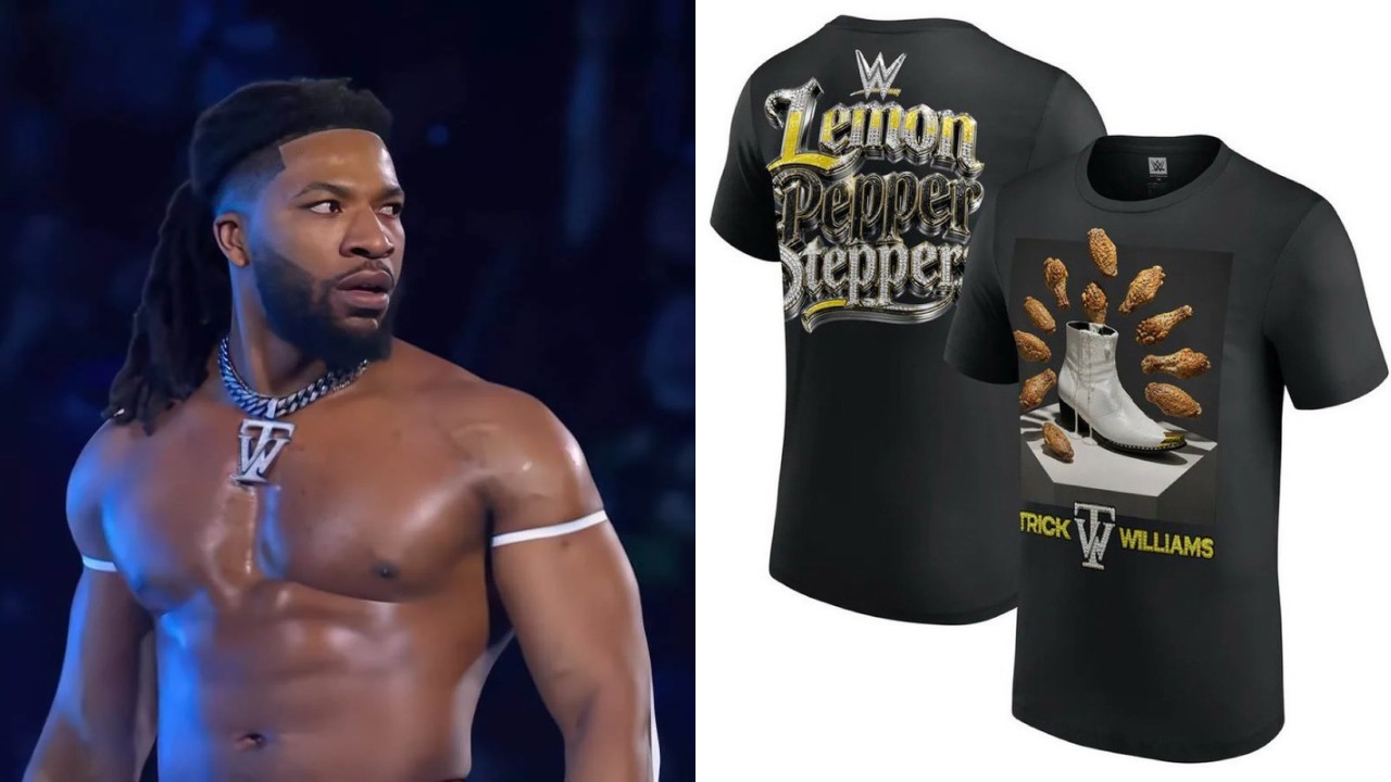 WWE Removes Trick Williams 'Lemon Pepper Steppers' Shirt from Online Store
