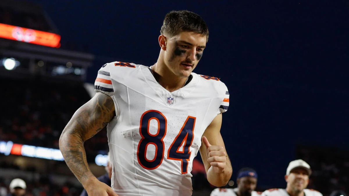 Why Bears TE Colston Loveland has only one catch through two games