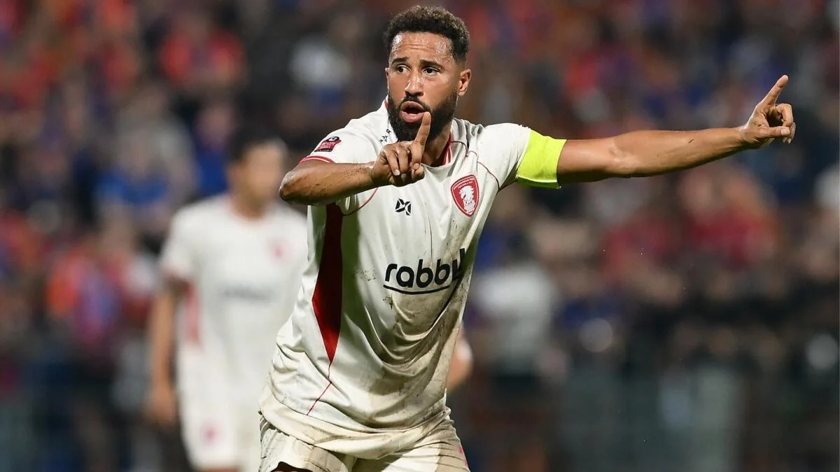 Ex-England international Andros Townsend run over by pitch roller but avoids serious injury