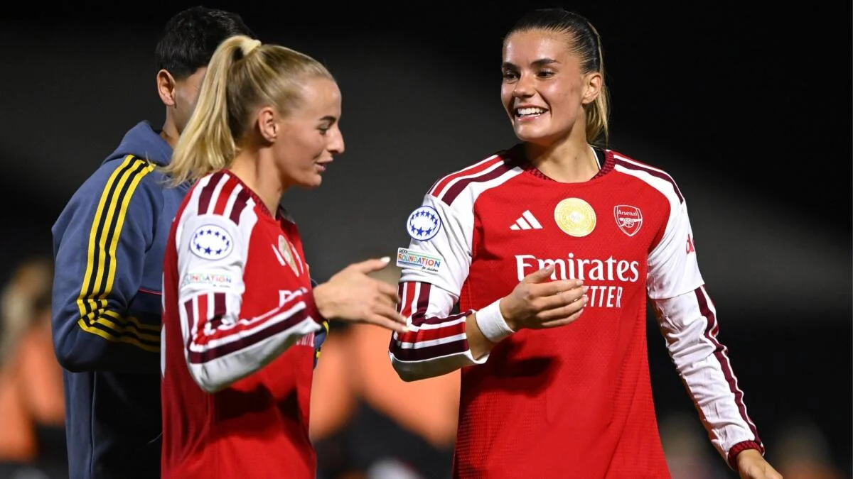 Arsenal wins UEFA Women's Champions League opener amid concerns over goal scoring.