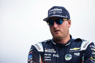 Austin Hill and Shane van Gisbergen clash at Kansas, sparking tense RCR radio exchange