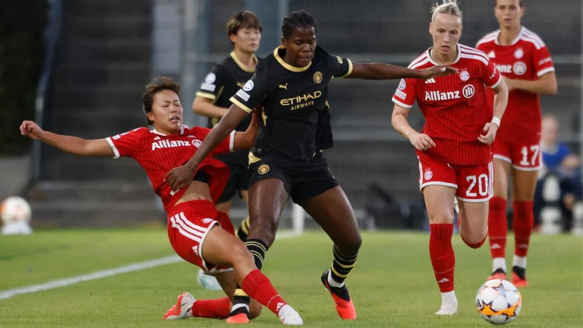 Man City draws with Bayern Munich in UWCL return, hinting at true contender status.