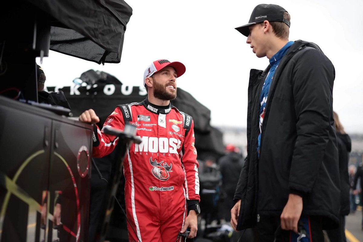 Ross Chastain Was a Fan When He Witnessed Client Carson Hocevar in a Fight