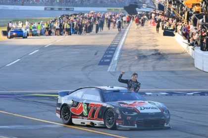 Carson Hocevar, NASCAR’s next star, arrives amid driver’s window antics warning of fines
