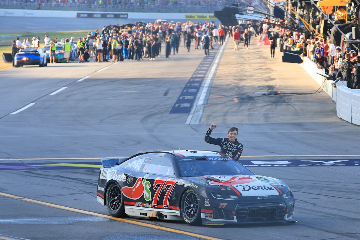 Carson Hocevar, NASCAR’s next star, arrives amid driver’s window antics warning of fines