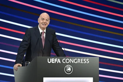 UEFA takes legal action against FIFA as Gianni Infantino retracts World Cup boycott threat.
