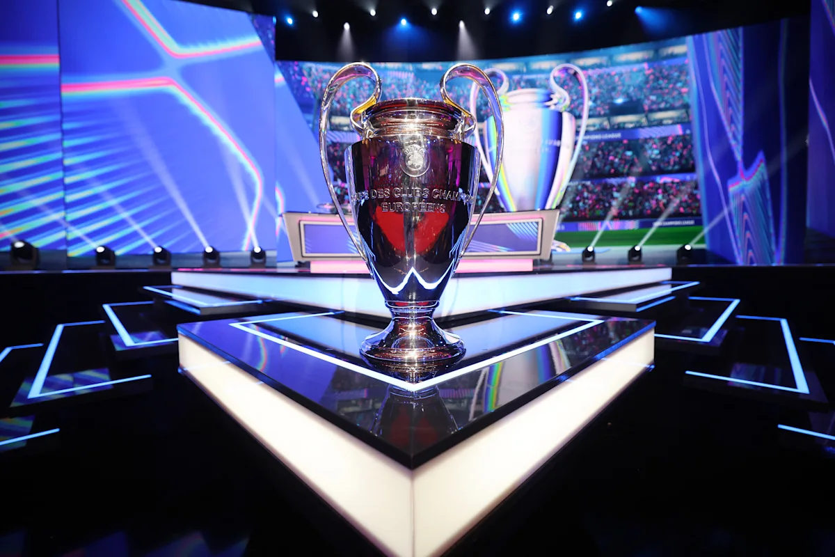 Champions League draw: Real Madrid faces Arsenal, PSG meets Manchester City, Bayern Munich to play Manchester United in League Phase fixtures.