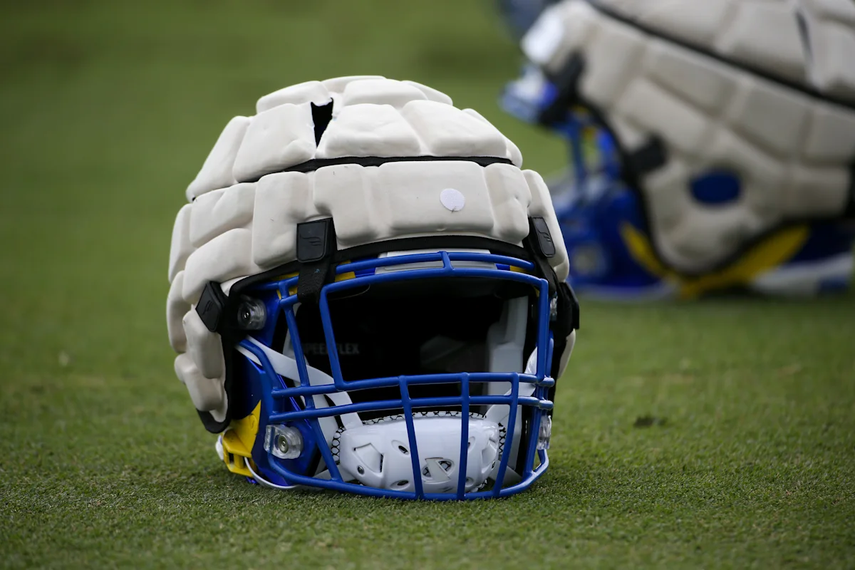 Pastor Justin Buzzard, 47, joins San Jose City College roster as defensive end.
