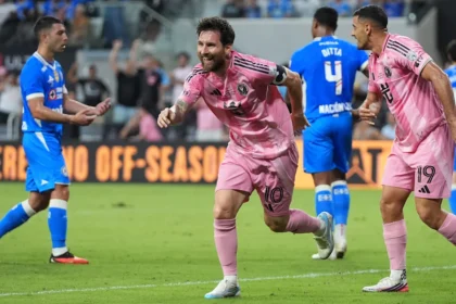 Lionel Messi scores 100th Inter Miami goal in Campeones Cup victory over Cruz Azul