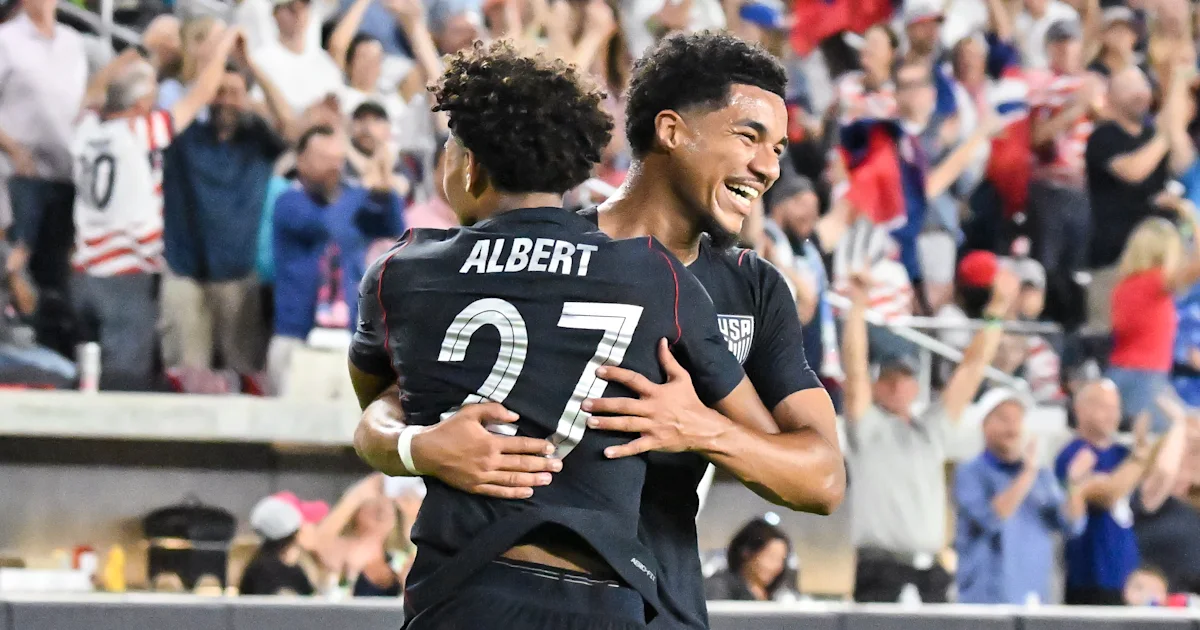 USMNT wins against Chile, highlighted by Mathis Albert's historic goal