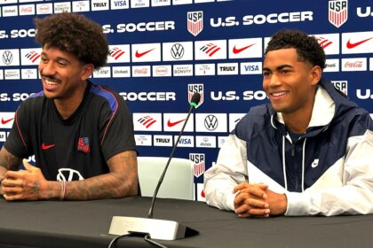 Chris Richards Helps Zavier Gozo Navigate First USMNT Camp at Crystal Palace