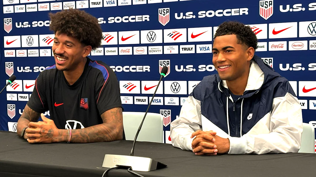 Chris Richards Helps Zavier Gozo Navigate First USMNT Camp at Crystal Palace