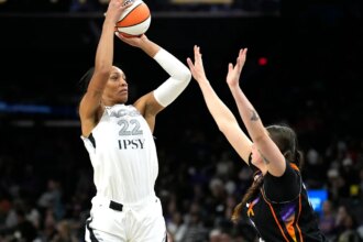 A'ja Wilson wins AP WNBA Player of the Year for third consecutive year; Angel Reese named top defensive player