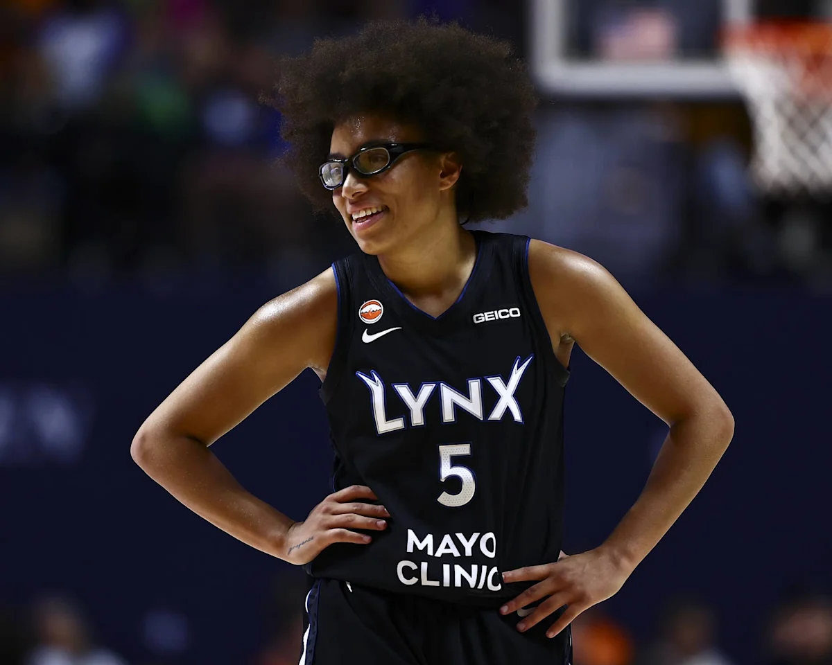 Olivia Miles breaks Caitlin Clark's rookie scoring record as Lynx approach No. 1 seed