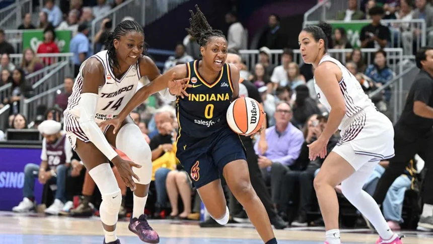 Kelsey Mitchell Makes WNBA Scoring History Live on Air
