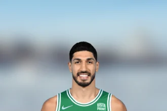 Former NBA player Enes Kanter Freedom who contends he…