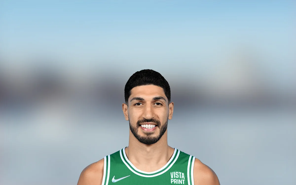 Former NBA player Enes Kanter Freedom who contends he…