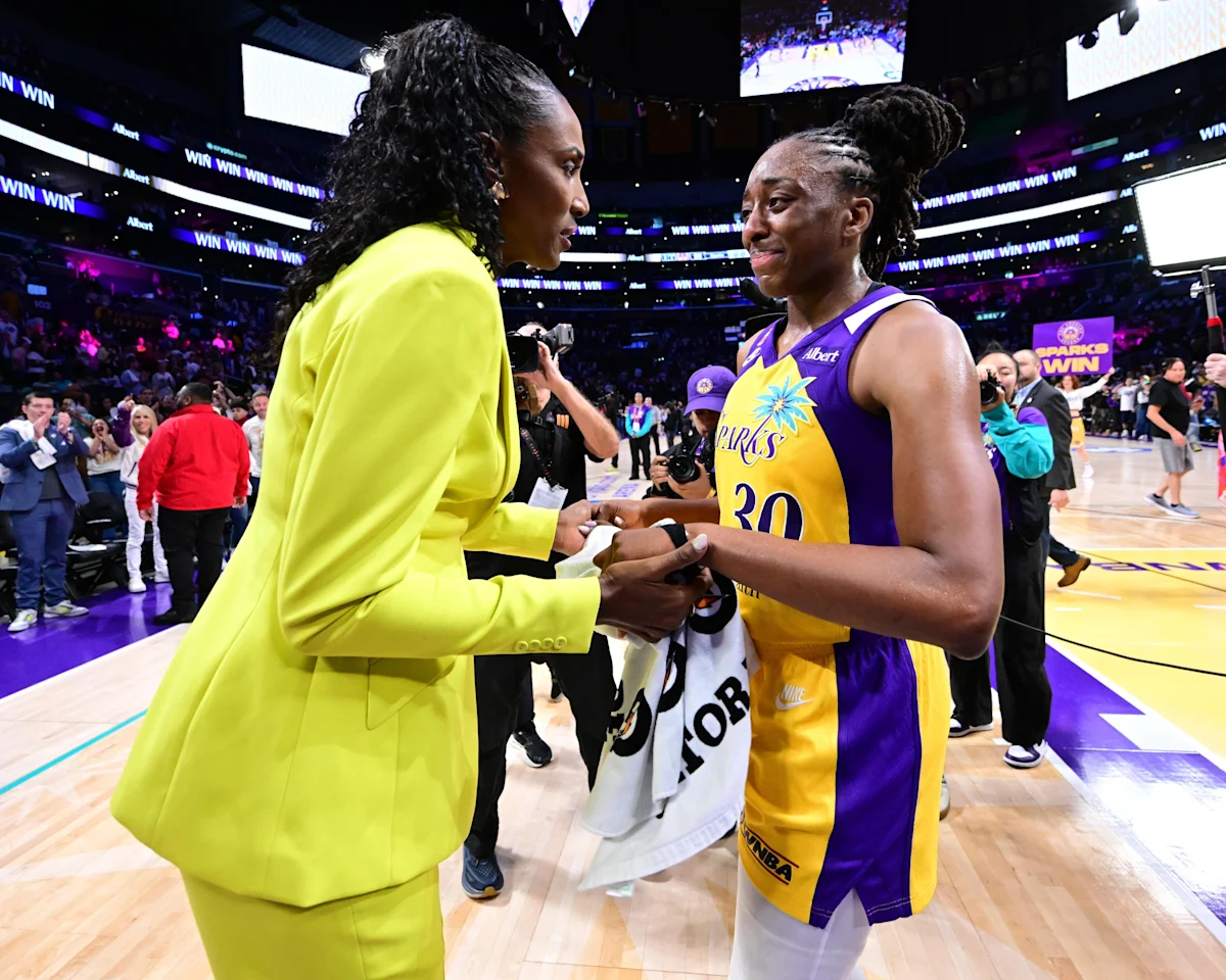 Lost season ends for Los Angeles Sparks, but fans have two reasons to celebrate