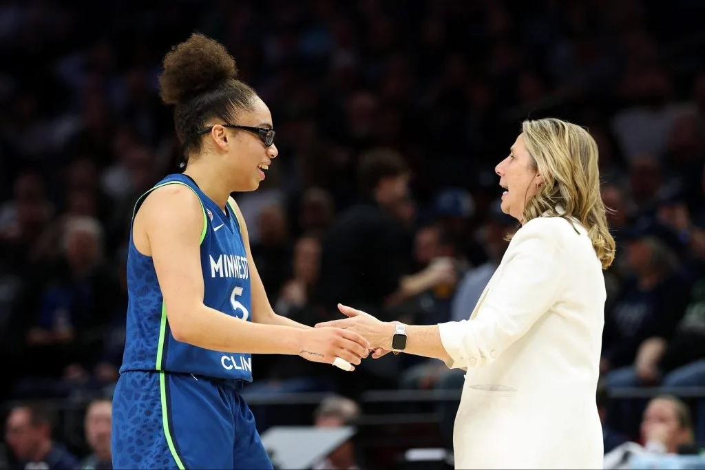 Olivia Miles and Cheryl Reeve of Minnesota Lynx win WNBA awards