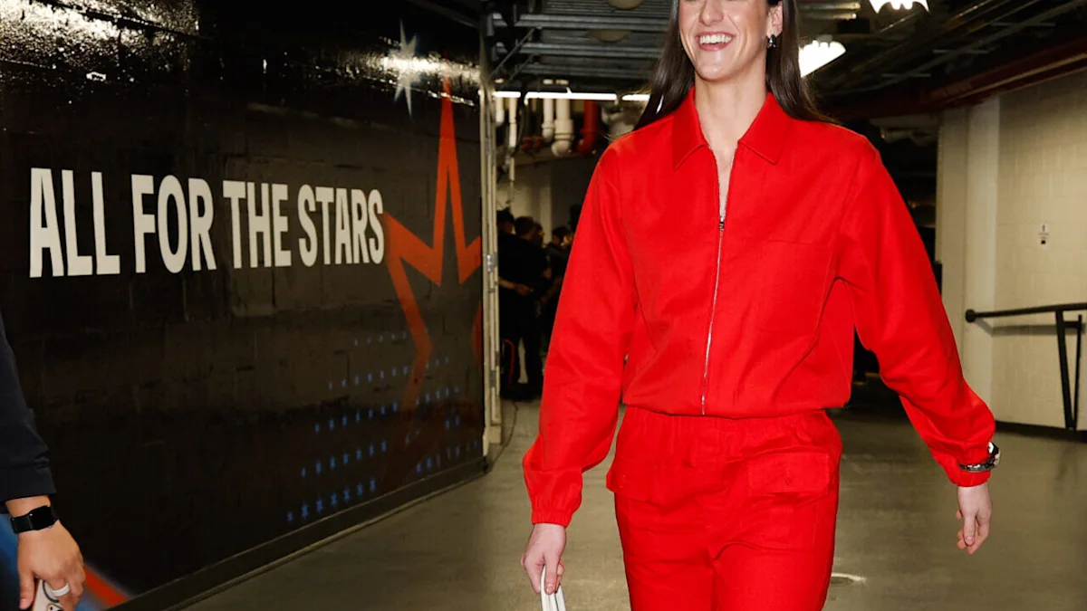 Caitlin Clark Shows Off Full Prada Outfit Ahead of Fever Home Finale