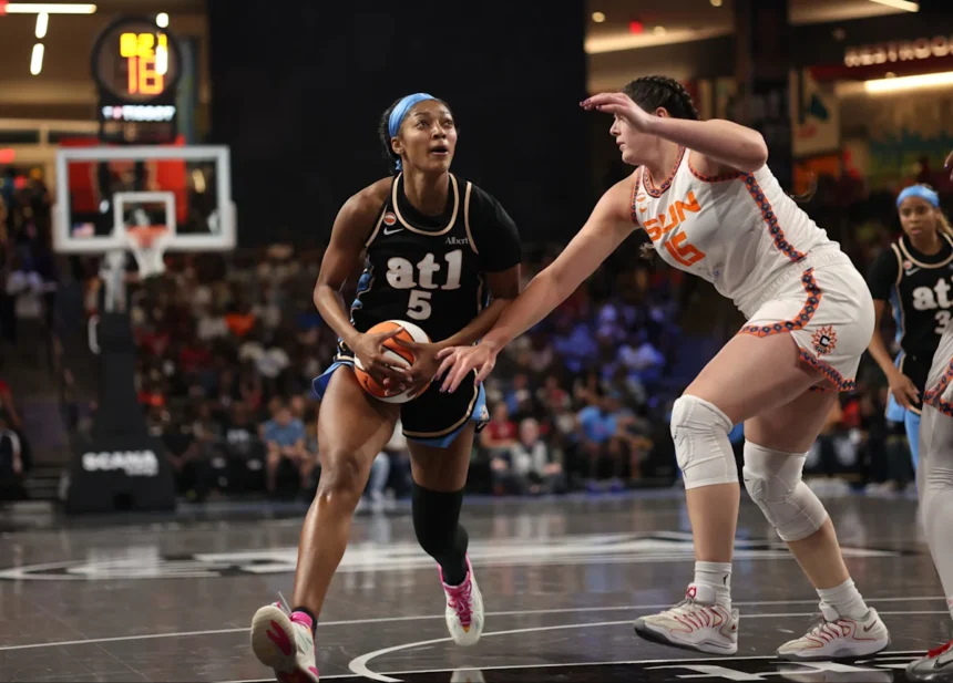 Angel Reese sets WNBA record for rebounds in a game