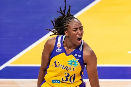 Valkyries defeat Sparks 76-75 at Crypto Arena, says TST Images