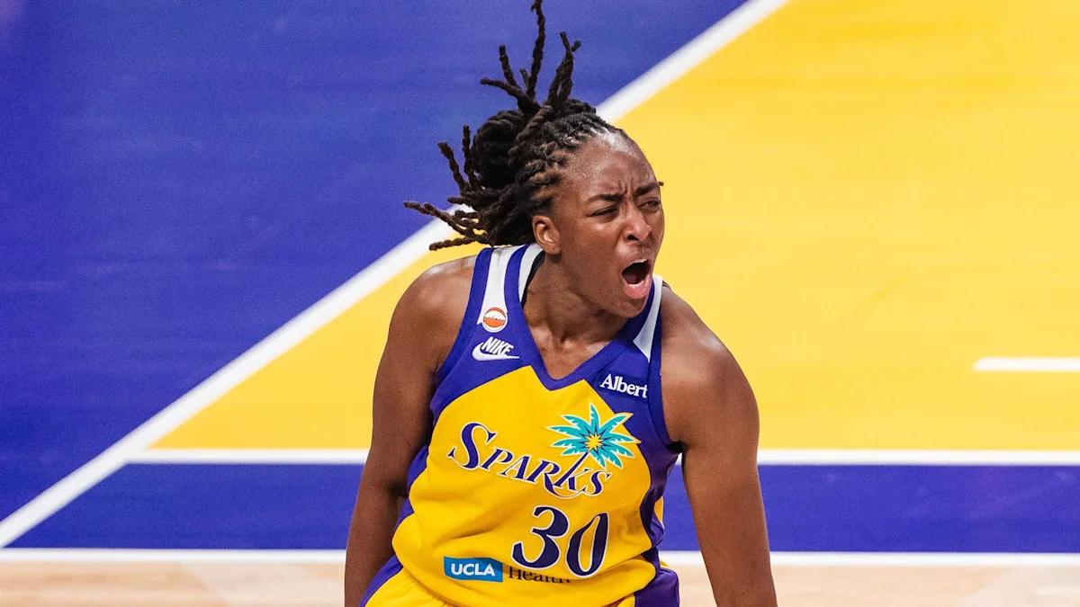 Valkyries defeat Sparks 76-75 at Crypto Arena, says TST Images