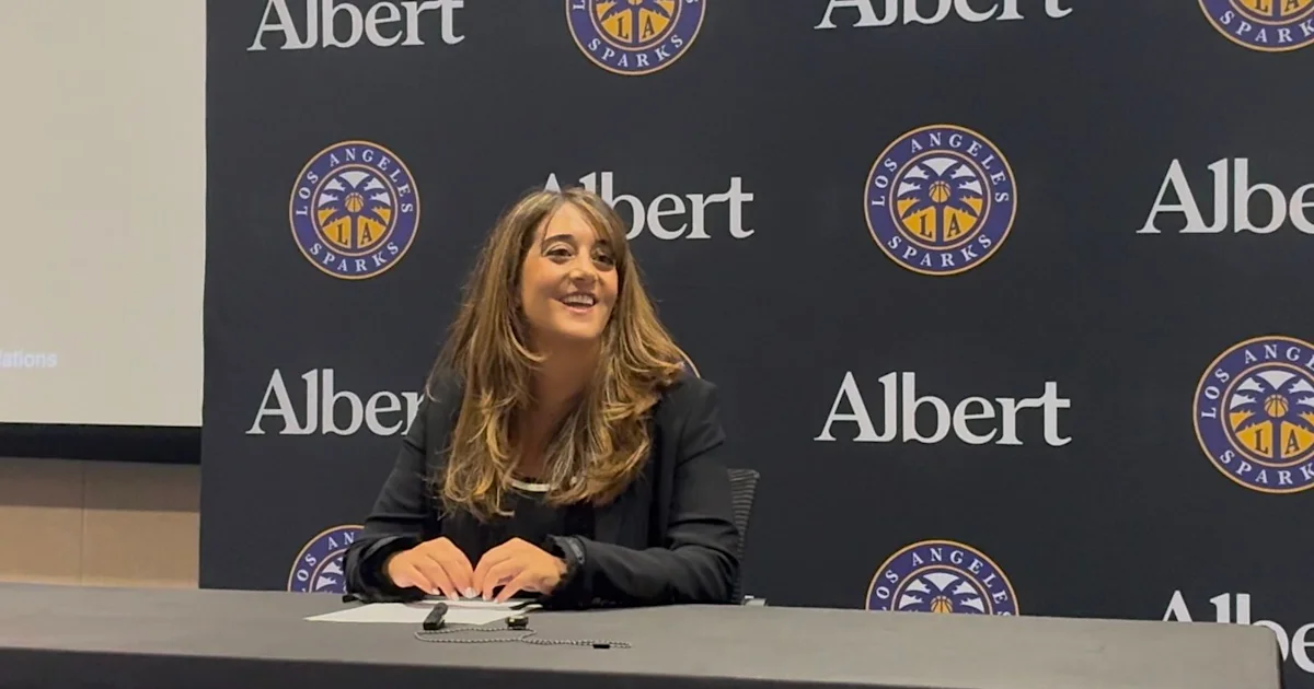 Sparks begin new era with GM Ariana Andonian