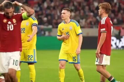 Watch: Liverpool duo Dominik Szoboszlai and Milos Kerkez involved in huge stoppage-time brawl for Hungary