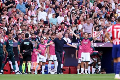 Real Madrid suffers uninspiring loss to Atletico Madrid, highlighting aimlessness.