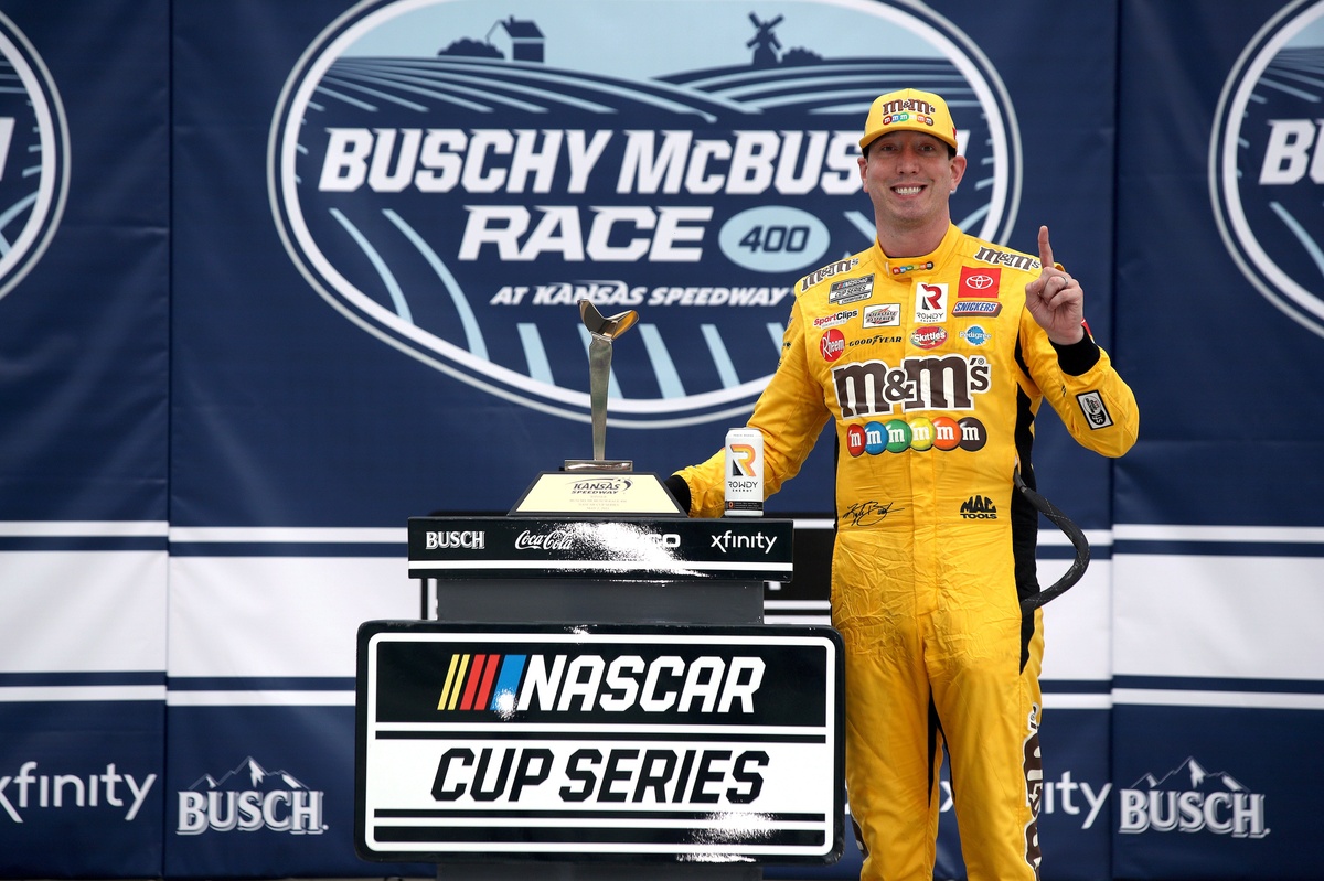 Kyle Busch's Most Notable Moments at Kansas Speedway Remembered