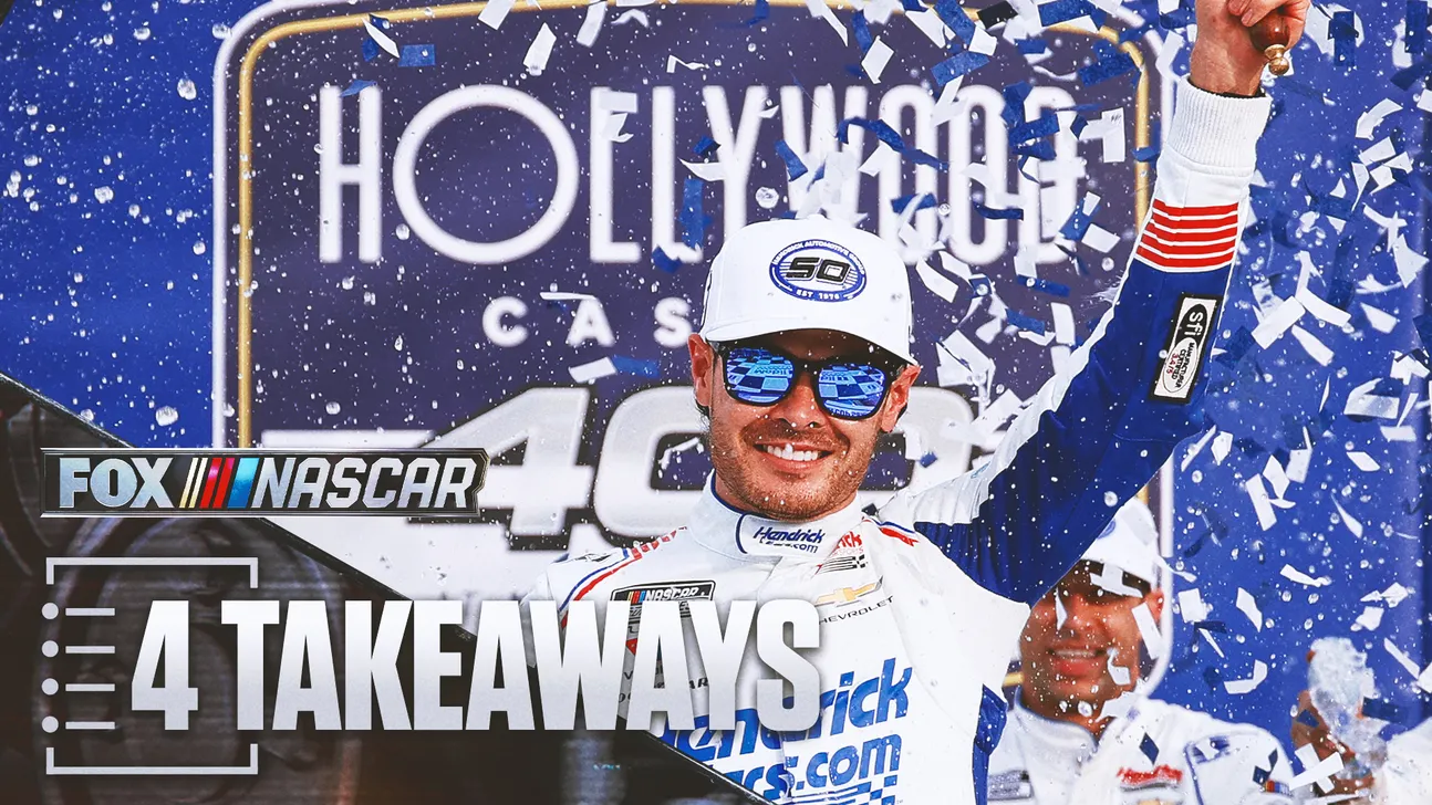 4 Takeaways From Kansas and Kyle Larson's Second Chase Win