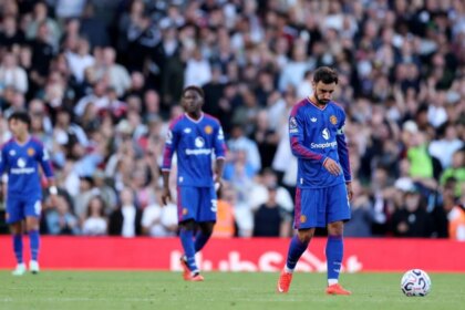 Manchester United struggles when Bruno Fernandes underperforms.