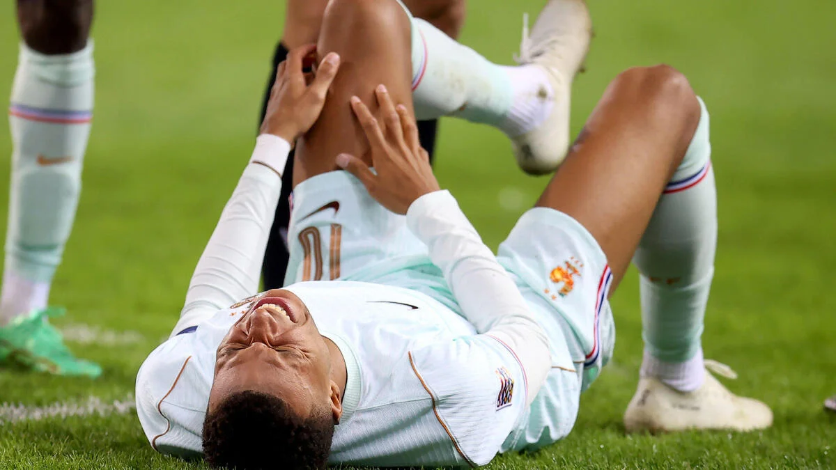 Kylian Mbappe leaves French national team for Real Madrid as MRI awaits.