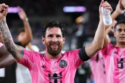 Lionel Messi's 100th Inter Miami goal leads to Campeones Cup final win against Cruz Azul