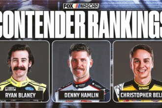 NASCAR Contender Rankings Reveal Top Driver Ahead of The Chase