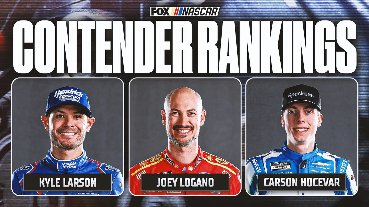 NASCAR Contender Rankings: Should Fans Start Believing in Joey Logano and Kyle Larson?