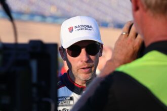 Denny Hamlin Explains Costly Spin in Rough Las Vegas NASCAR Cup Race