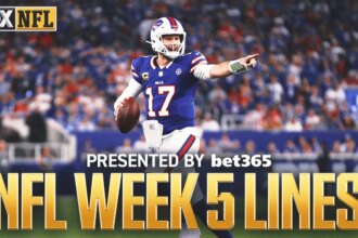 2026 NFL Week 5 Odds: Lines, Spreads and Results for All 15 Games