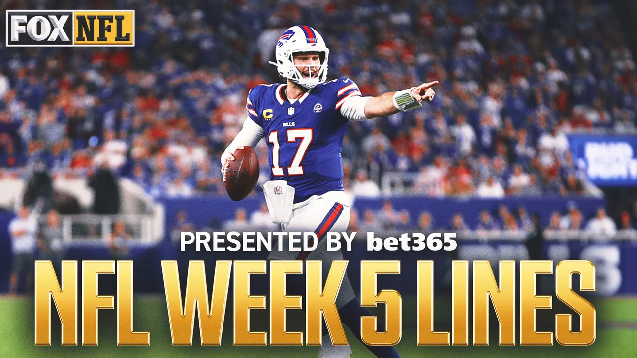 2026 NFL Week 5 Odds: Lines, Spreads and Results for All 15 Games