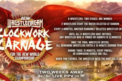 AEW World Title to be defended in eight-man Clockwork Carnage match at WrestleDream in Orlando