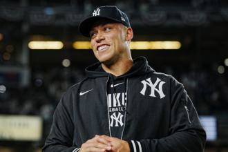 Aaron Judge left off Yankees' ALDS roster vs. Rays as he recovers from calf injury