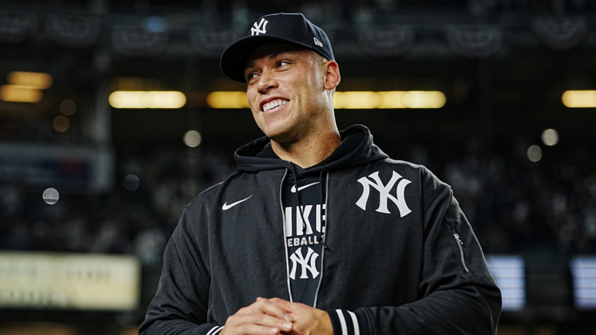 Aaron Judge left off Yankees' ALDS roster vs. Rays as he recovers from calf injury